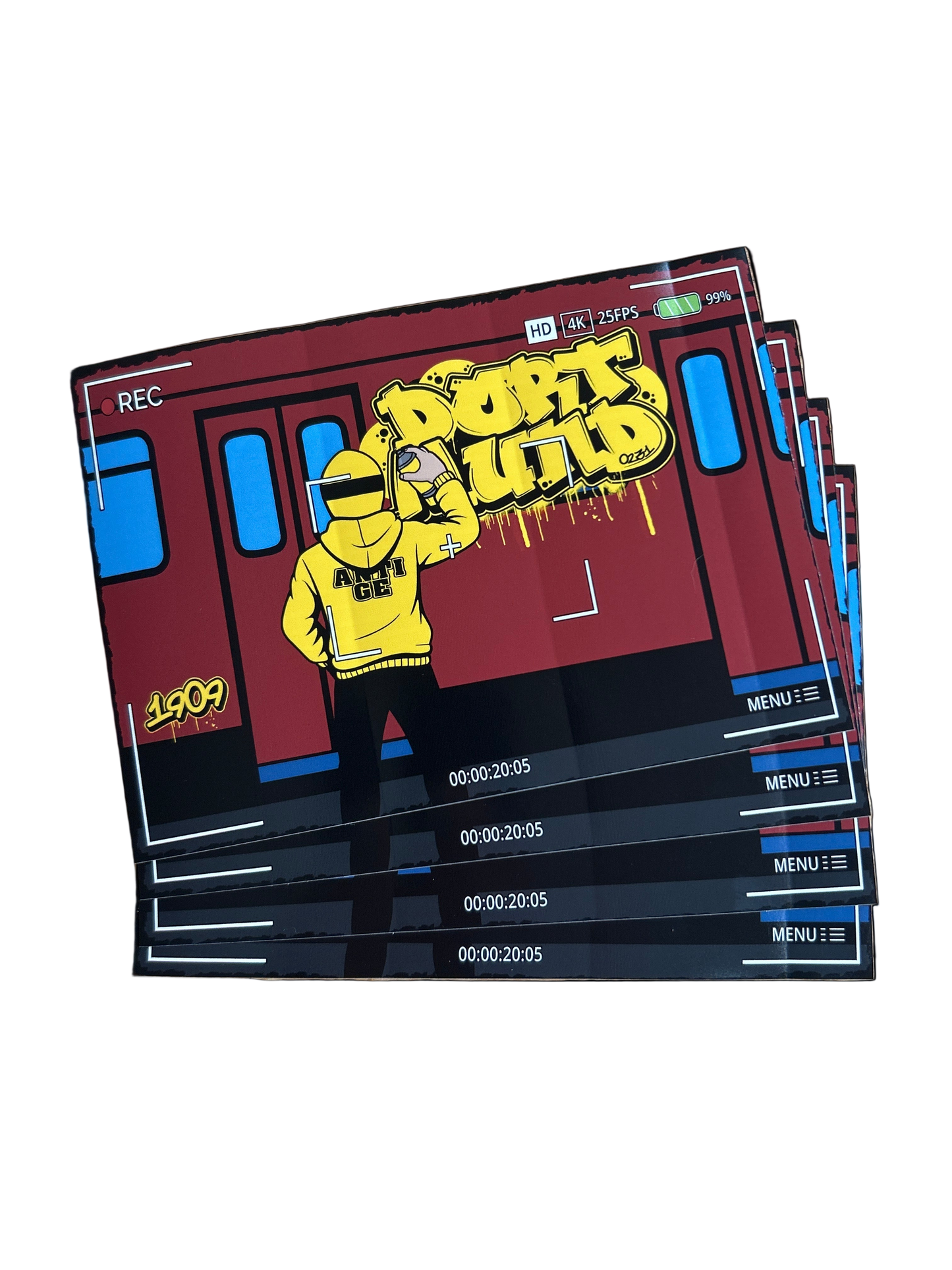 Dortmund 0231 Graffiti 25 Stk.