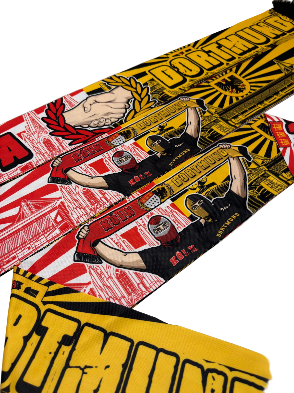Dortmund x Köln Schal