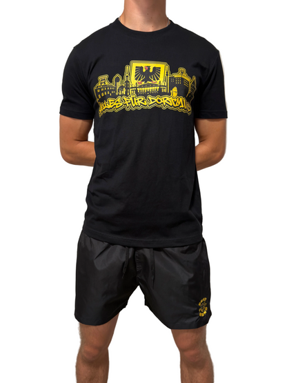 Alles für Dortmund T-Shirt - Model Frontansicht
