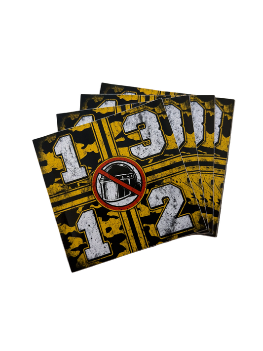 1312 Sticker, Dortmund Aufkleber Motiv für Fußballfans
