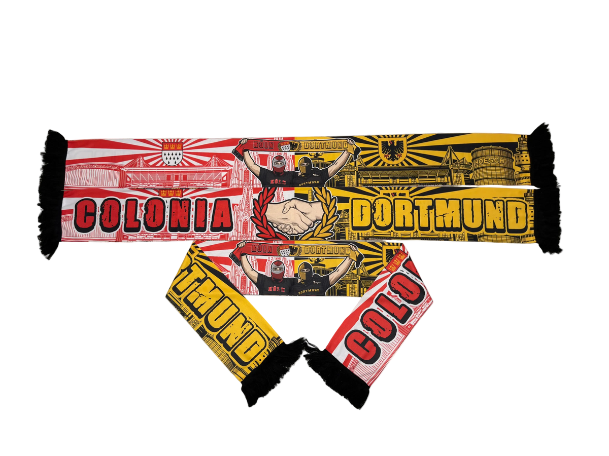 Dortmund x Köln Schal