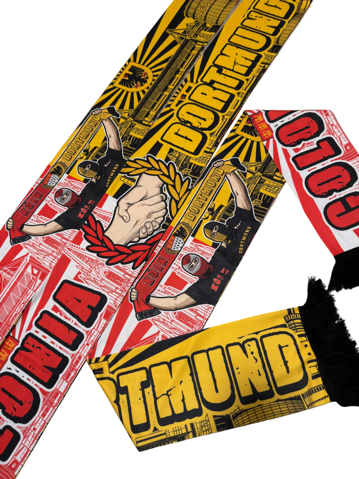 Dortmund x Köln Schal