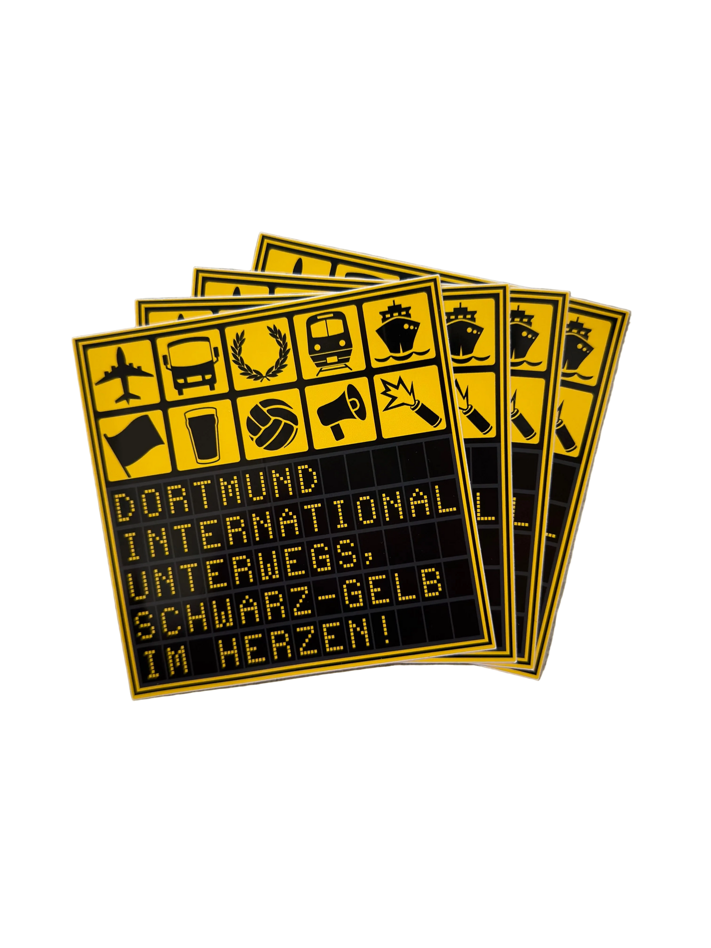 Schwarz-Gelb international 25 Stk.