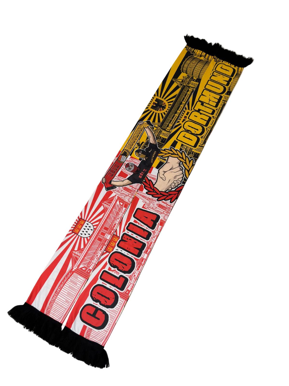 Dortmund x Köln Schal