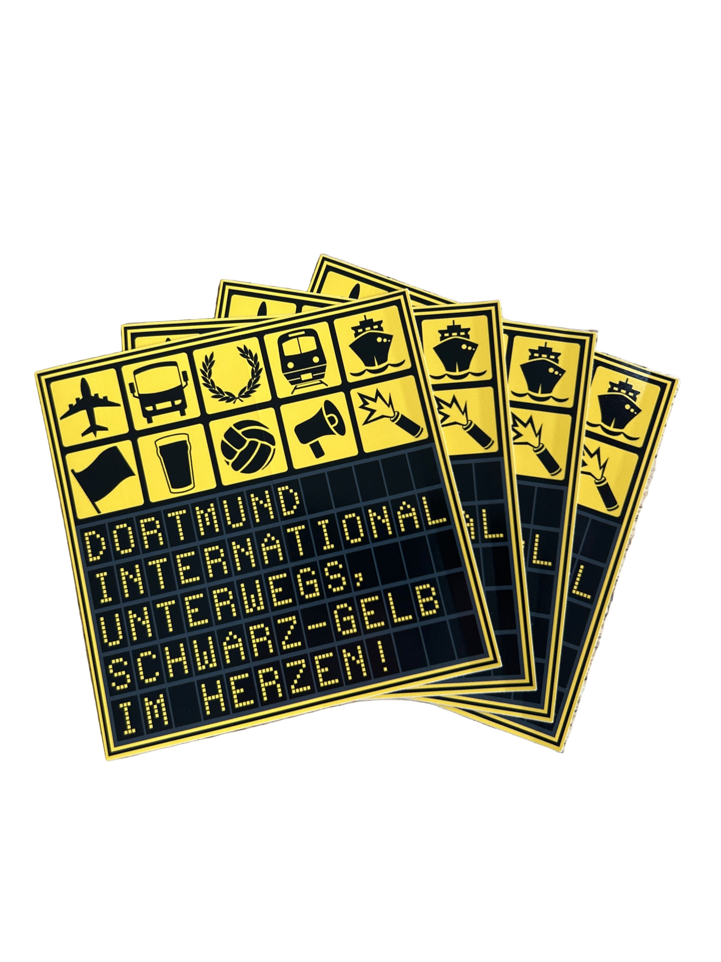 Schwarz-Gelb international 25 Stk.