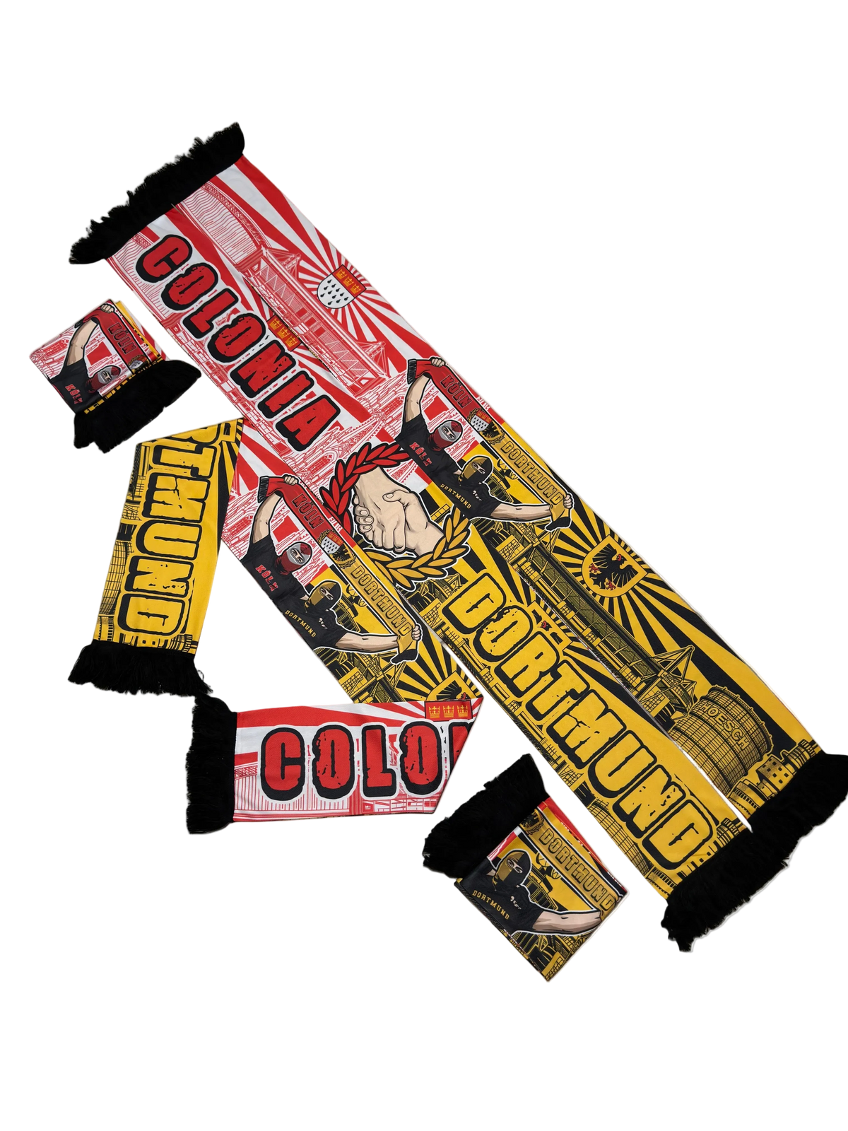 Dortmund x Köln Schal