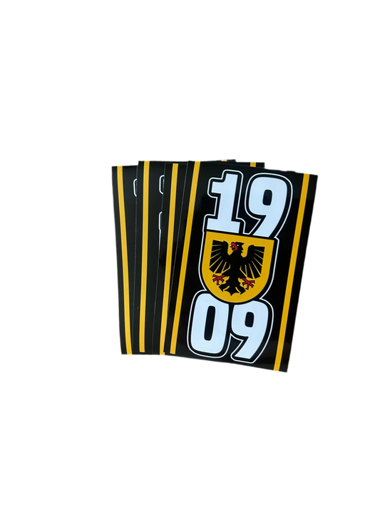 Classic Dortmund Sticker – dezenter Dortmund Aufkleber in schlichtem Design
