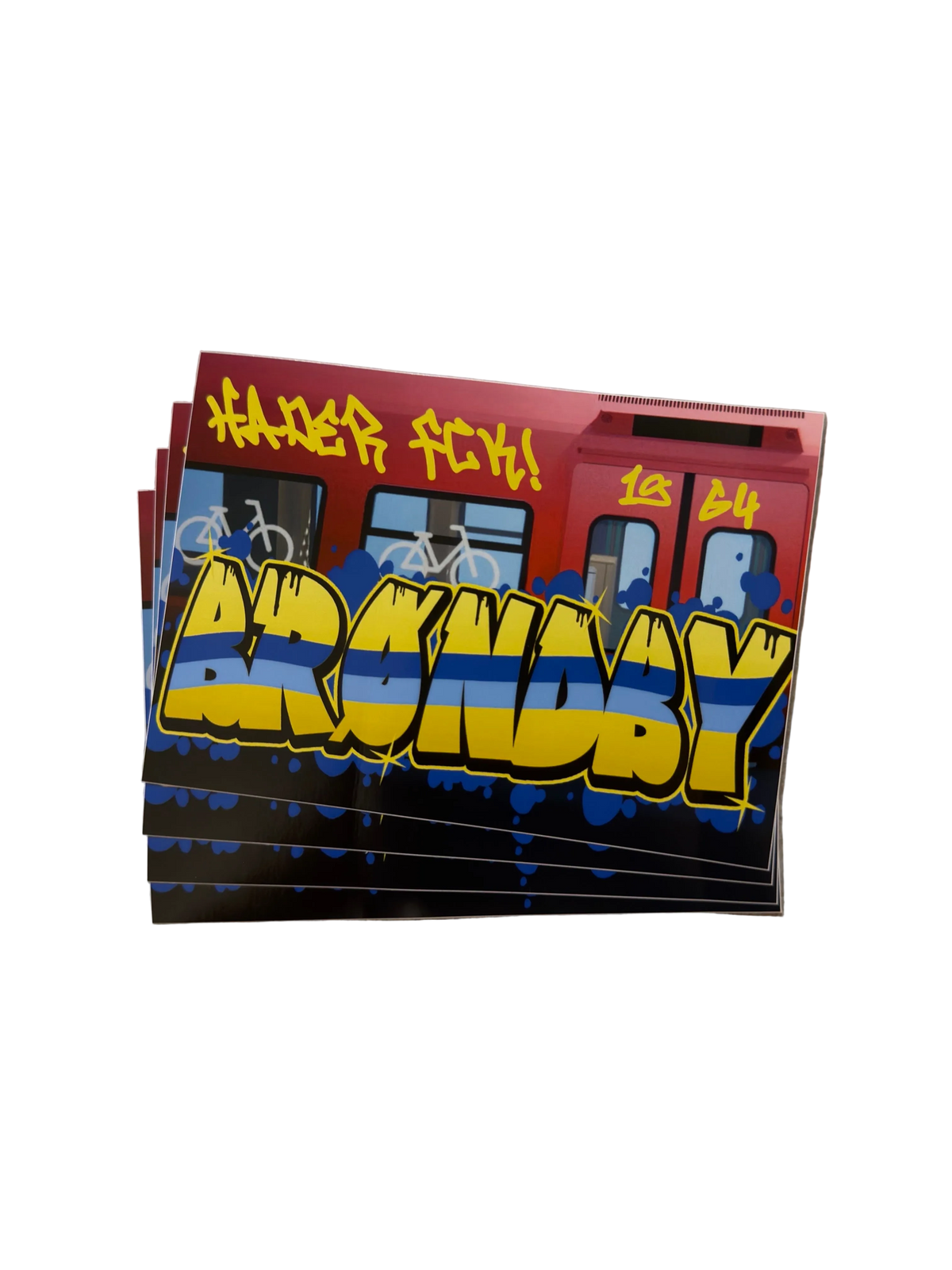 Brøndby Graffiti 25 Stk.