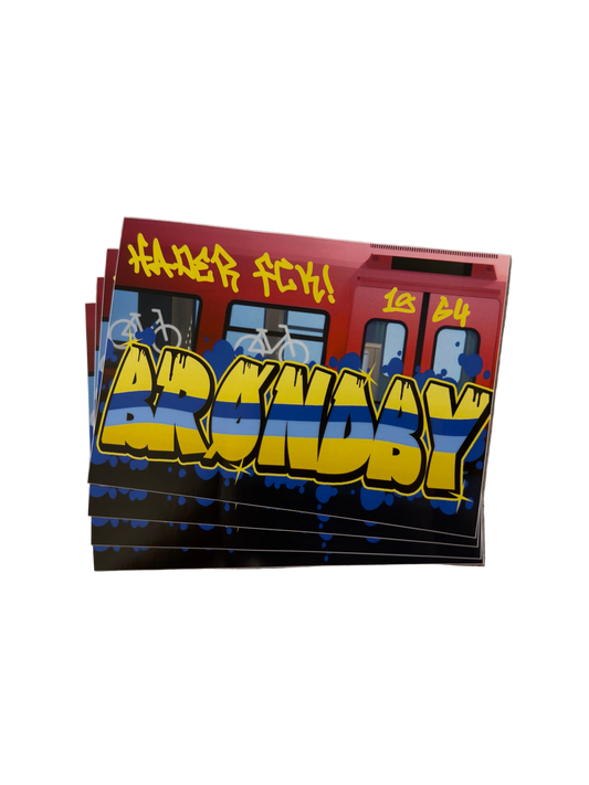 Brøndby Graffiti 25 Stk.