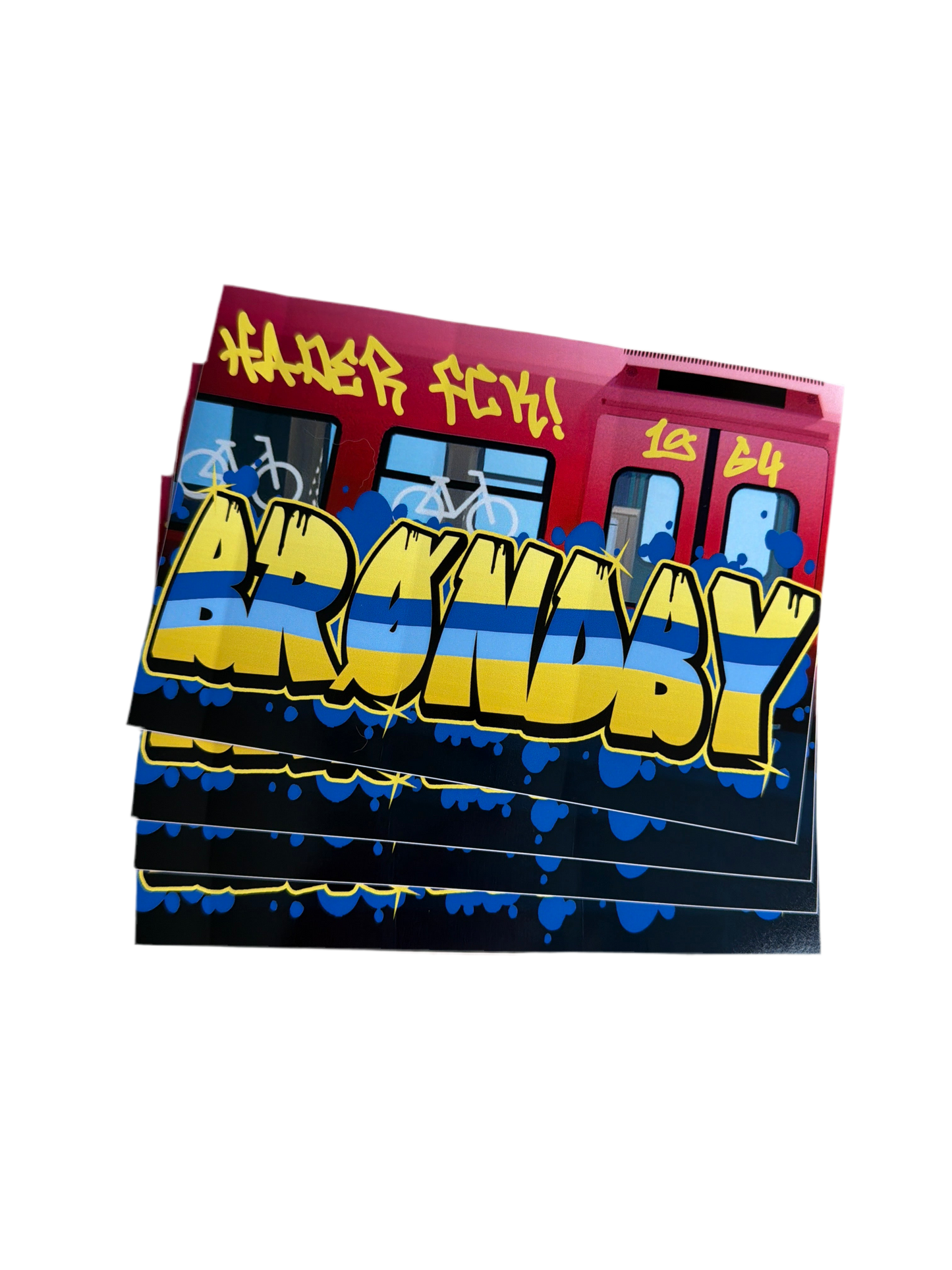 Brøndby Graffiti 25 Stk.