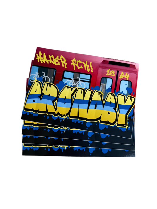 Brøndby Graffiti 25 Stk.