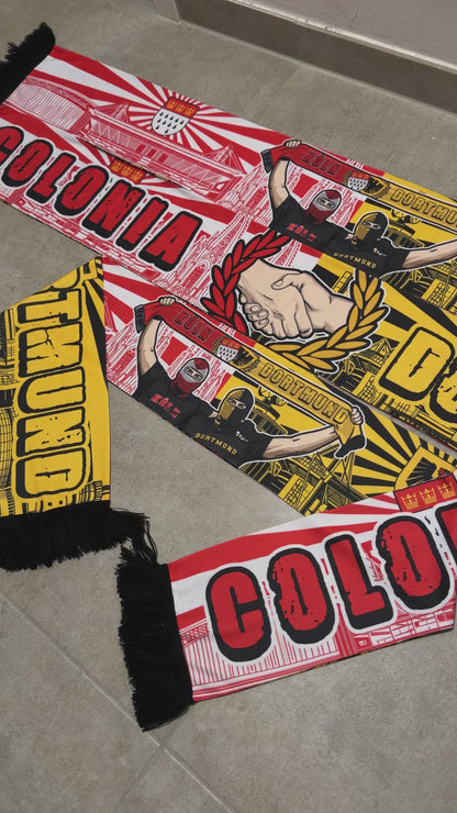 Dortmund x Köln Schal